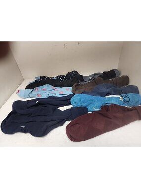 10 Pairs Men's Nice Laundry Socks Assorted Colors And Sizes NWOT